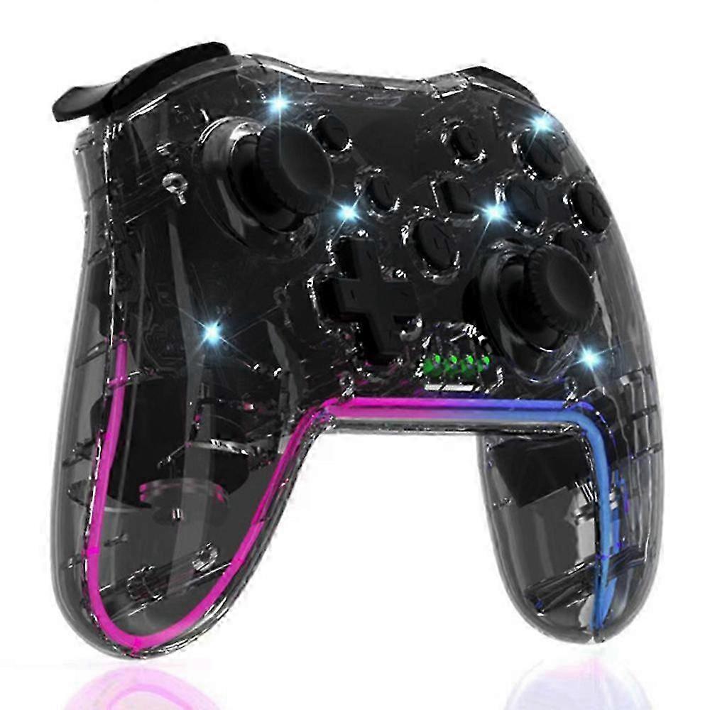 Bluetooth Gamepad for Certain Brand Switch/PS3/PC/TV with Dual Vibration and Light Effects