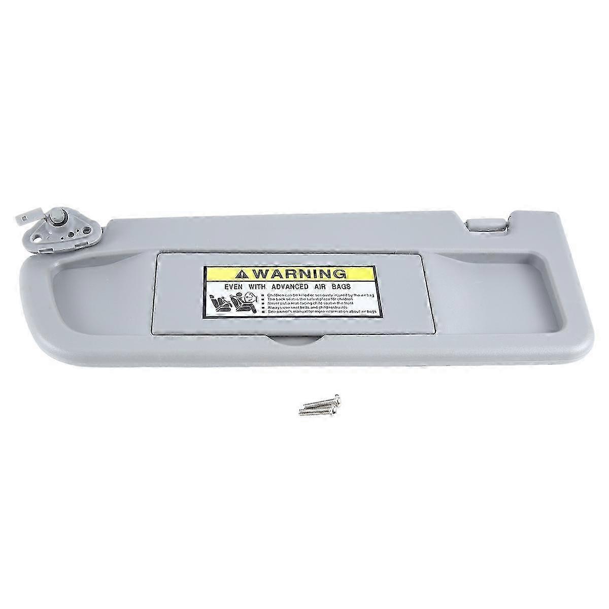 Left Light Gray Sun Visor Assembly for 1.3L 1.8L 2.0L Suitable for a Certain Brand 2009-2011