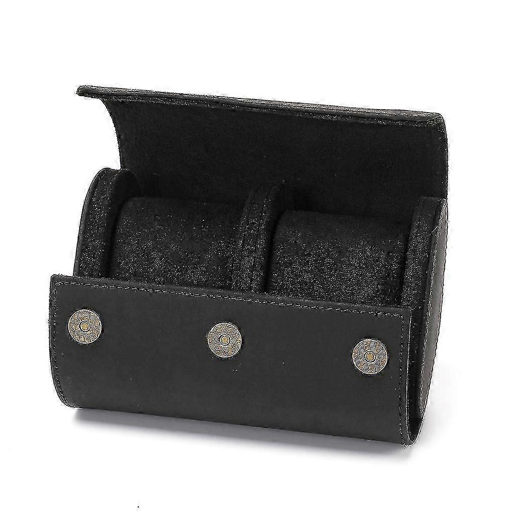 Heren Cadeau Horloge Opslag Organizer Display Doos en Rol