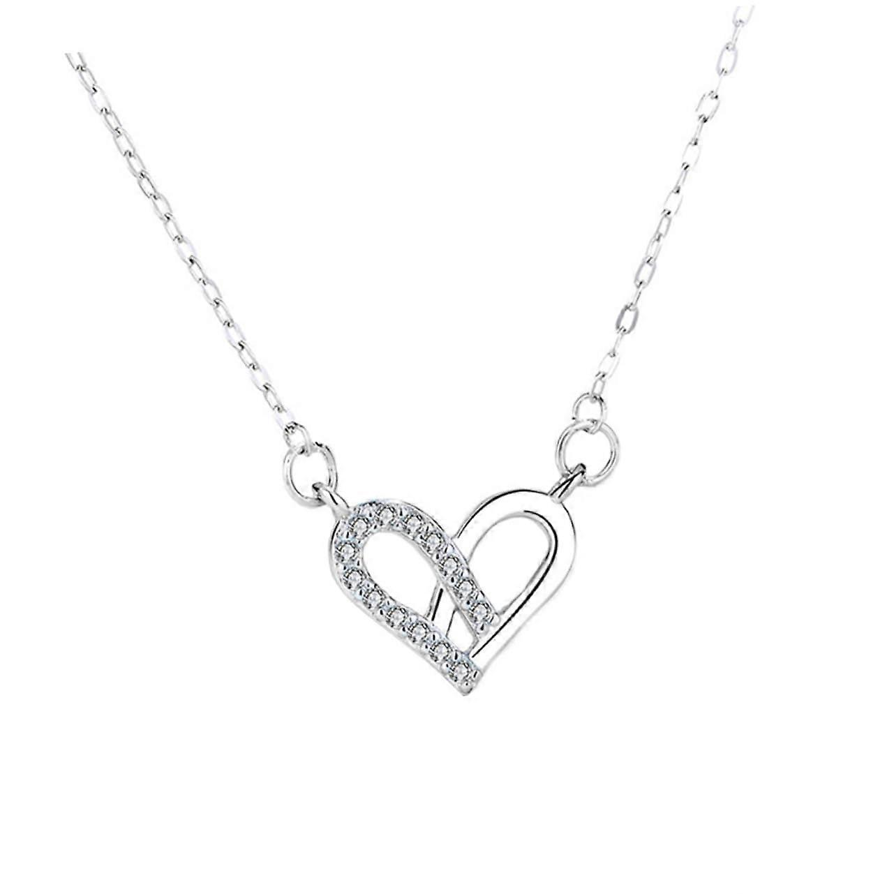 Delicate Silver Necklace Ring with Exquisite Design, Allergy Friendly, Versatile for All Occasions, Complements Any Outfit