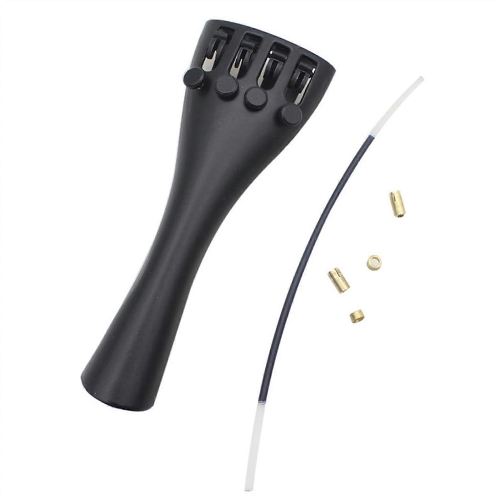 Violin Accessories Set - Aluminum Alloy String Board for 4/4 Size Violin Replacement Parts and Accessories