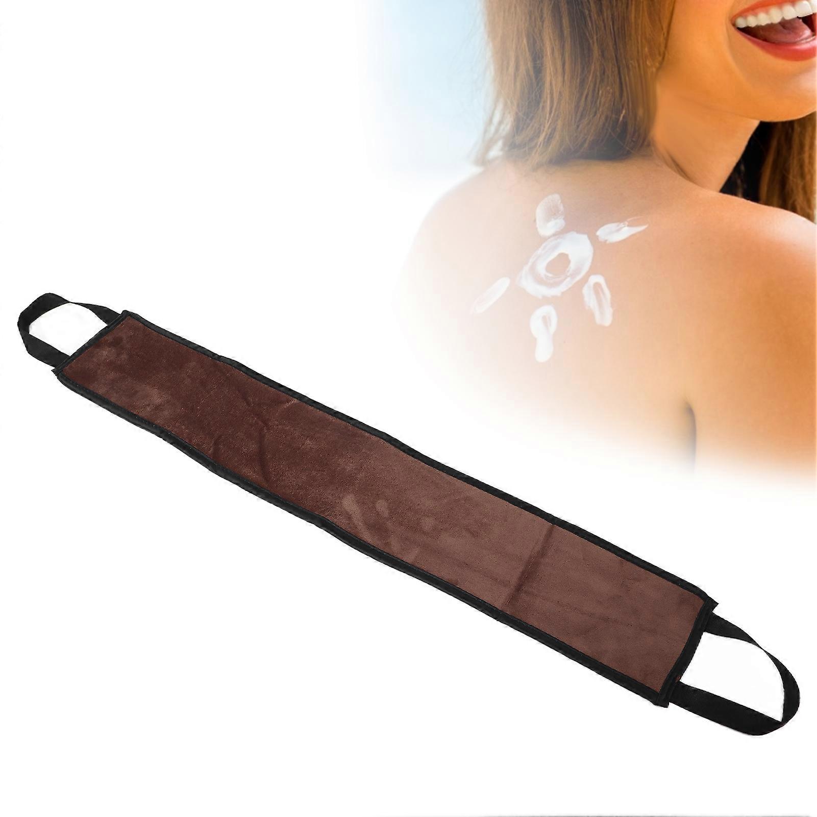 Back Tanning Applicator Soft Flocking Tanning Cream Lotion Mousse Oil Application Band