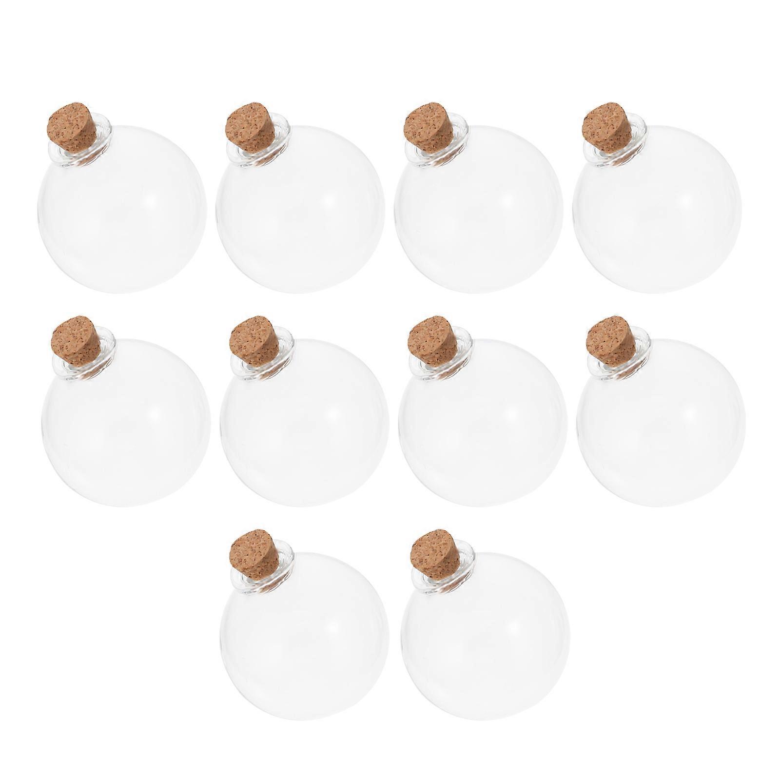 DIY Hanging Perfume Bottle with Glass Material for Car Interior Freshening 10pcs