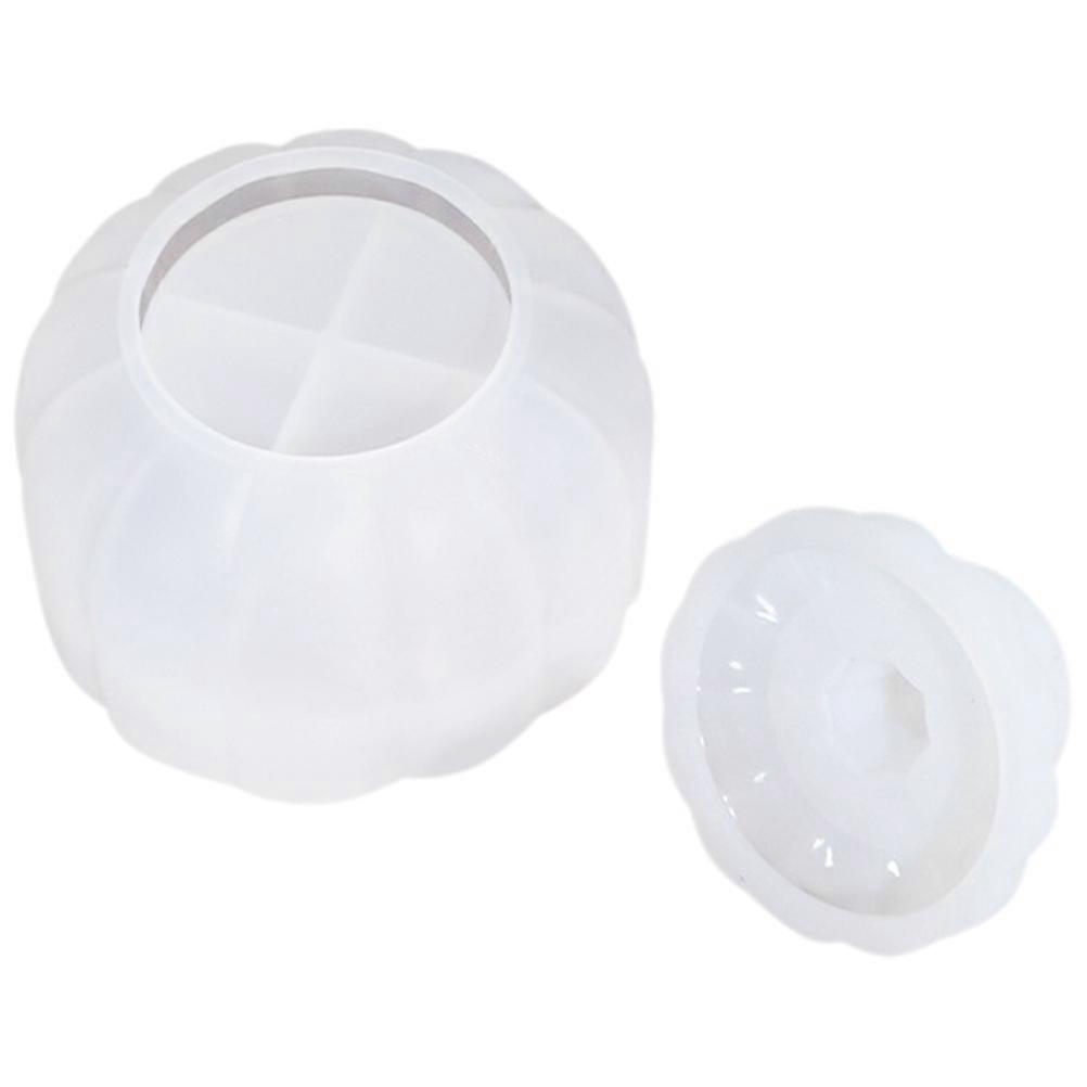 Reusable Pumpkin Mold Silicone Epoxy Resin Casting For Diy Projects Home Decor 1Set