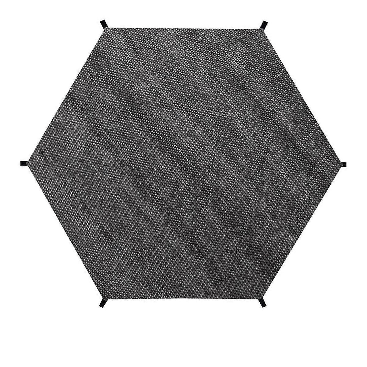 Trampoline Top Shade Cover, Outdoor Sun Protection Net, 8FT 6 Poles