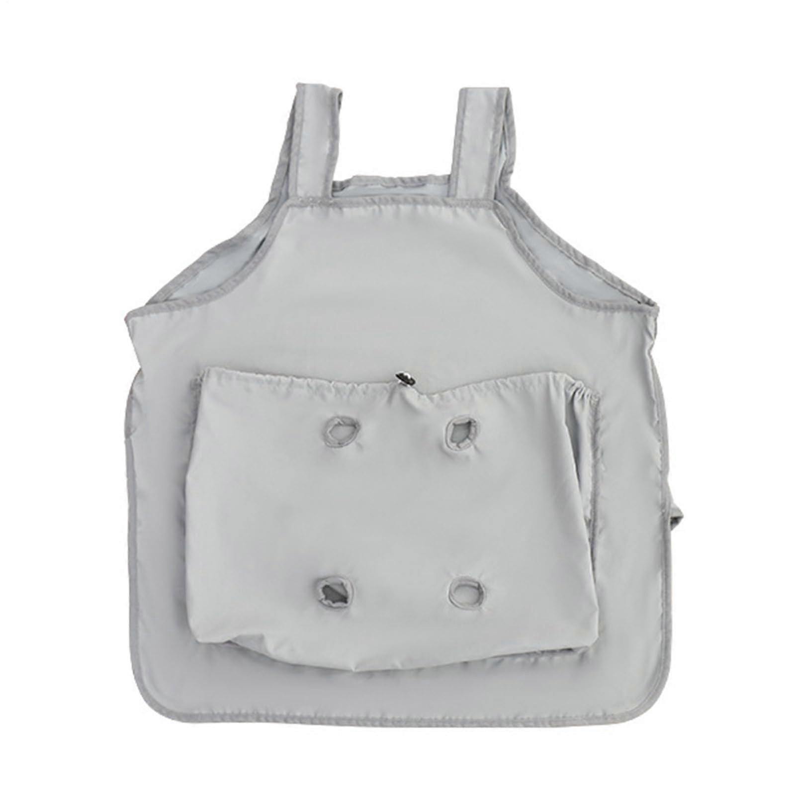 Adjustable drawstring front carrier bag, hands holder for cats and small dogs