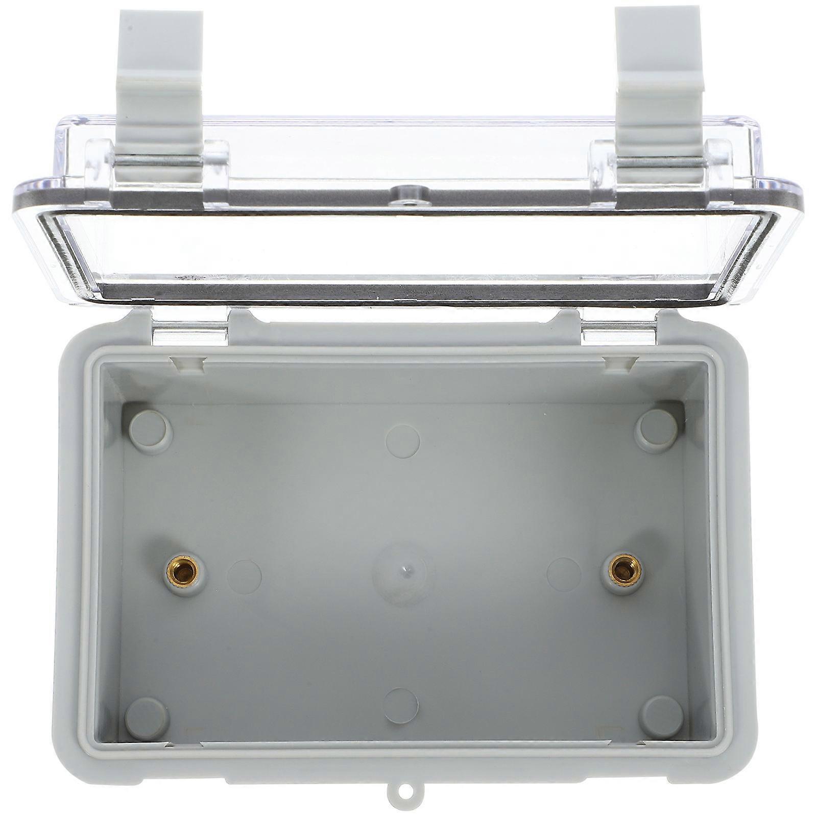 Weatherproof Outdoor Junction Box, ABS Plastic Electrical Enclosure for LED Lighting and Safety Wiring, Lightweight and Durable Design for Outdoor Use