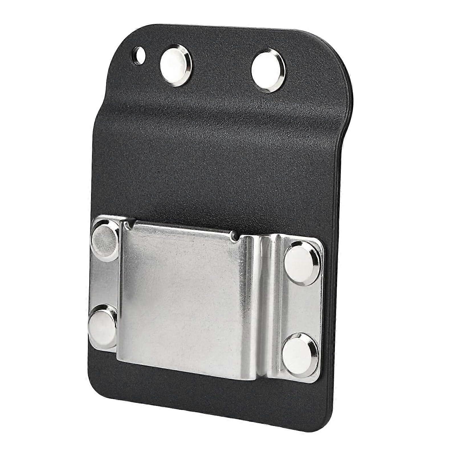 Robust tool hanger with ergonomic design, easy installation tool holder for DIY and craft enthusiasts, tape measure belt clip.