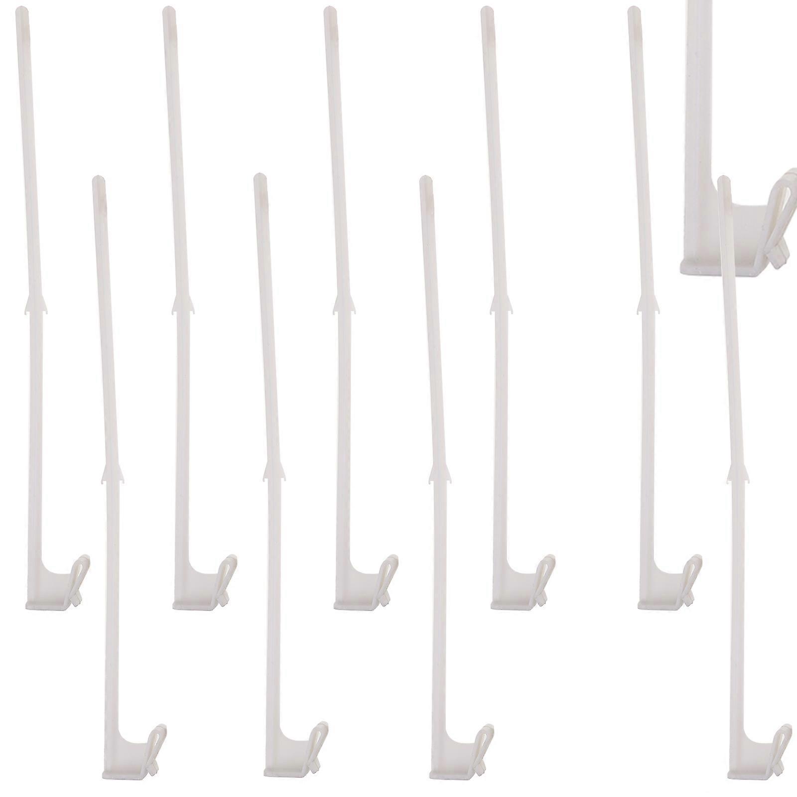 Durable Car Window Flagpoles with Plastic for 10 Pieces