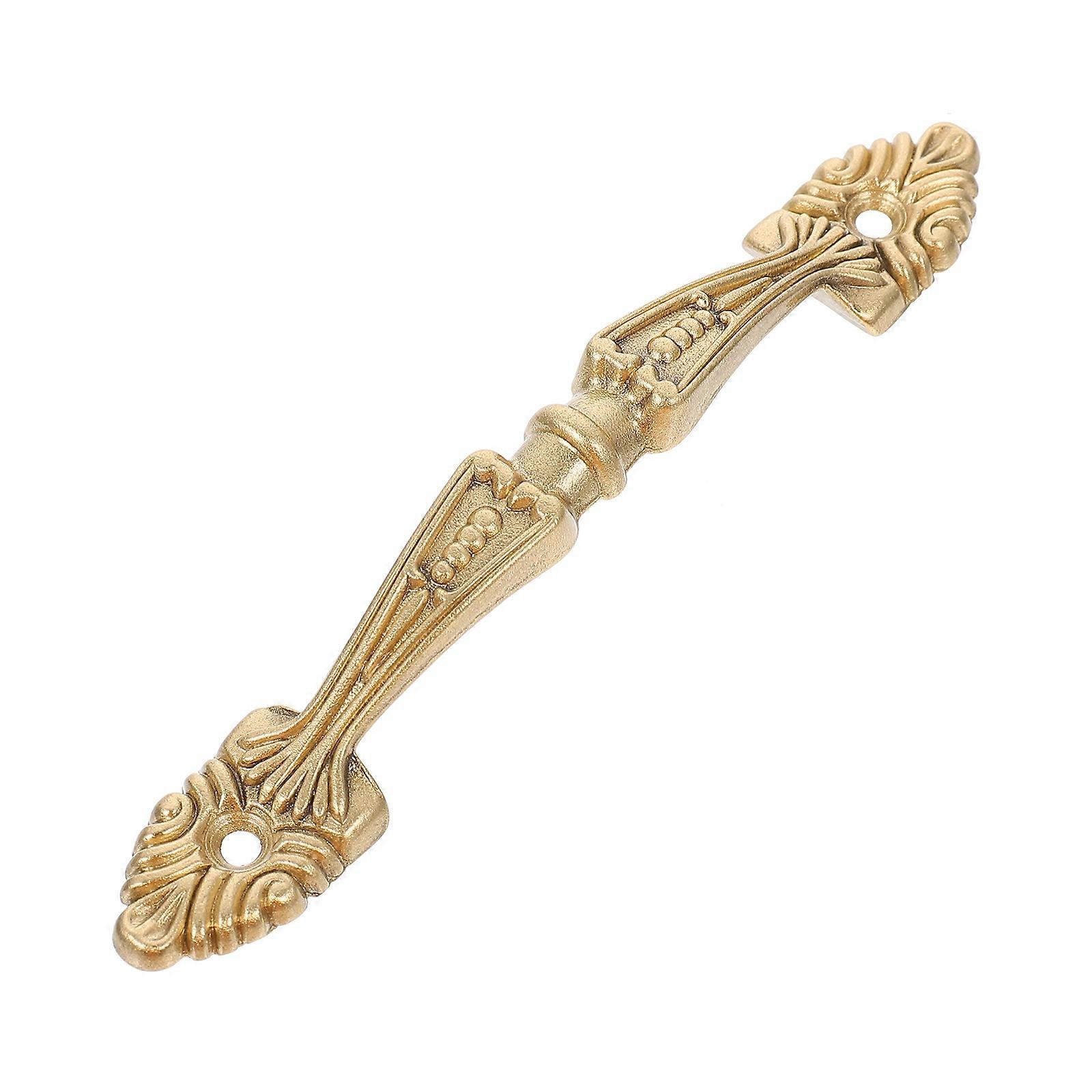Golden Copper Cabinet Door Handle for Furniture Use Durable and Elegant Design 1 Set