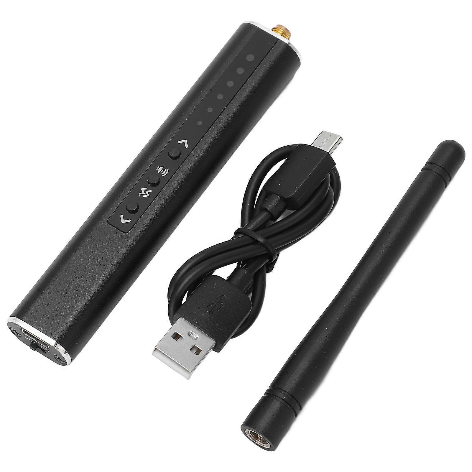 Wireless Digital RF Signal Detector High Sensitivity Camera GPS Tracking Tool with 6 Level LED