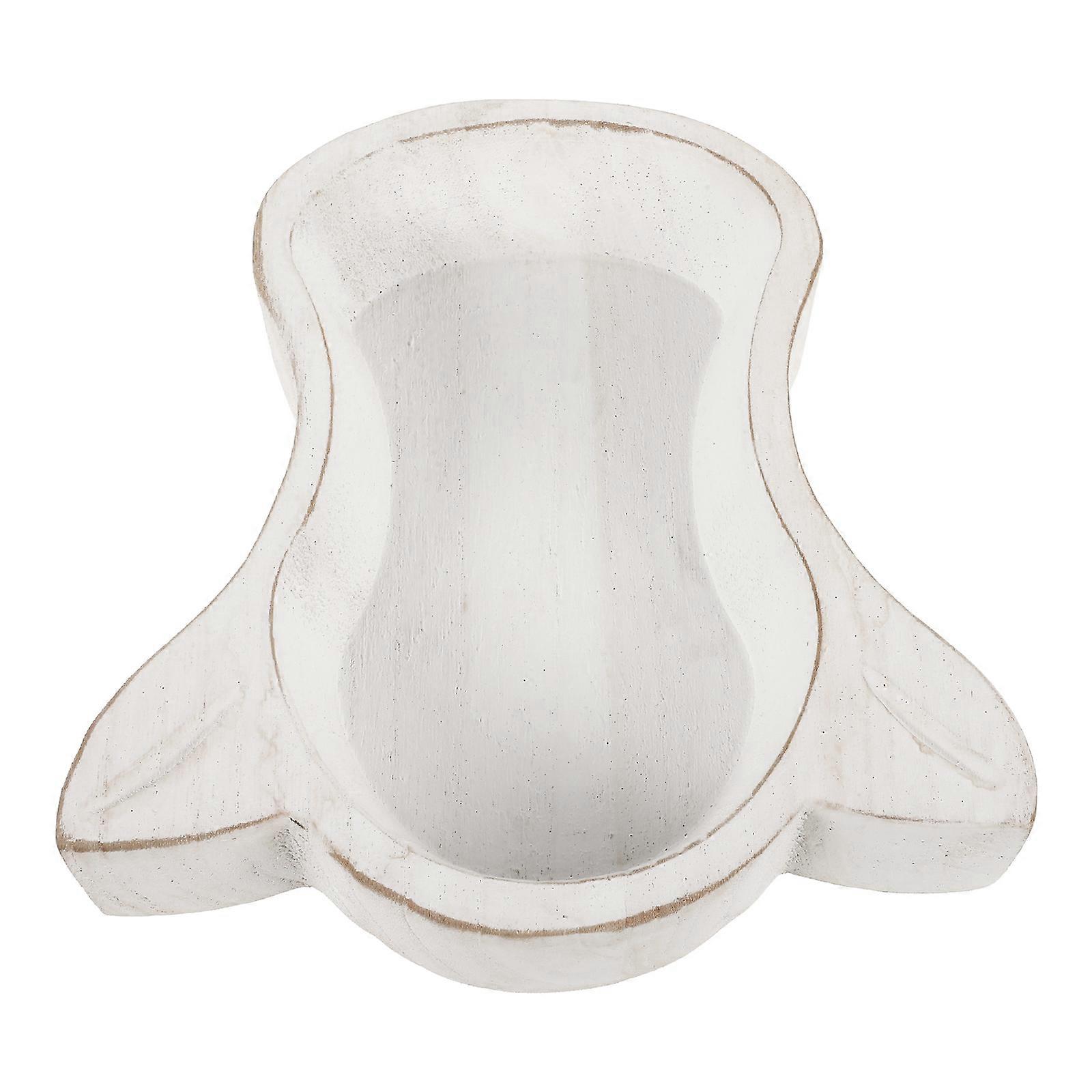 Wooden Cow Head Serving Tray, Multi Purpose Dessert & Snack Bowl for Home Decor and Formal Meals, Smooth Finish for Fruits, Appetizers, and Treats