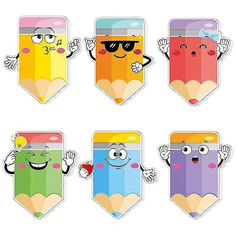 Multi-Function Note Stickers Reusable Stickers Lovely Note Stickers For Office Use 6Pack