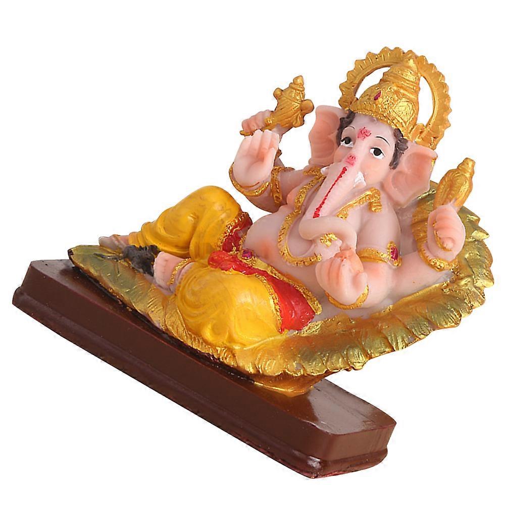 Multi Resin Buddha Statue for Gardening Use Small and Lightweight 4.7 Inches