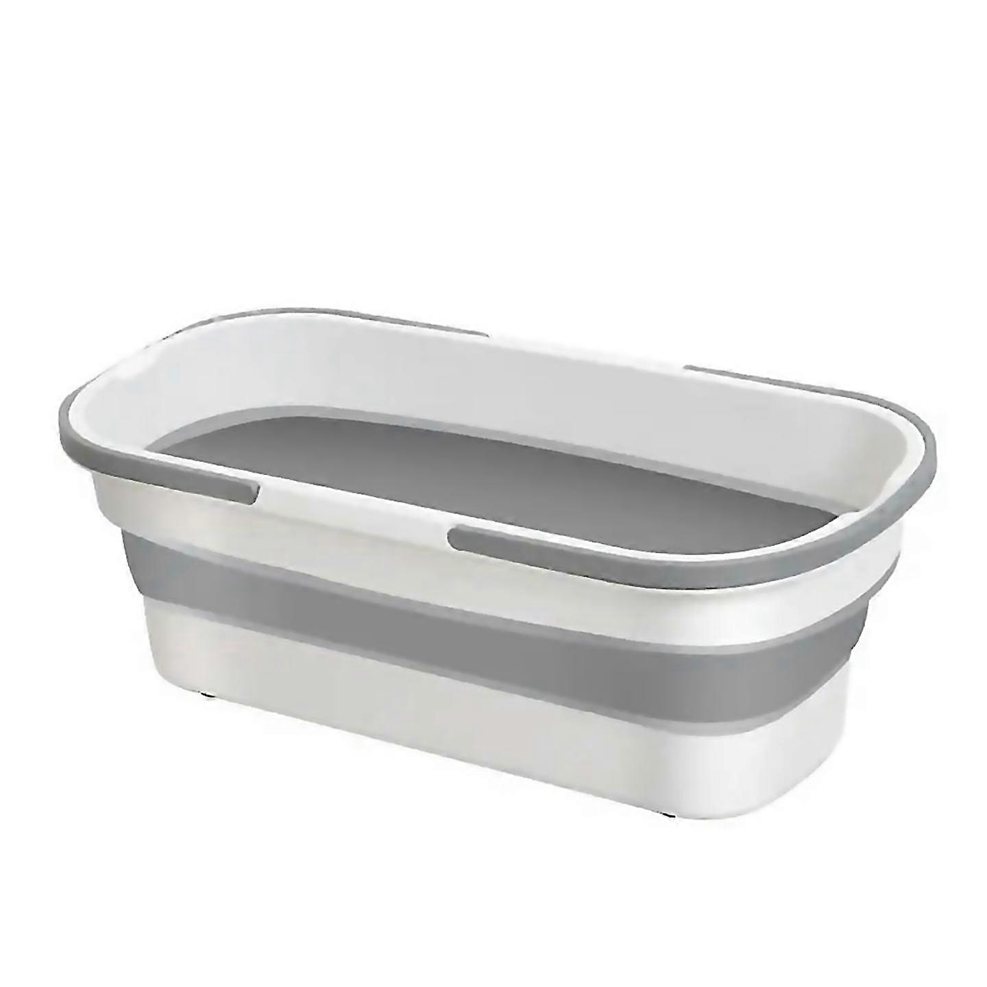 For Portable Silicone Bucket For Household Large Mop Bucket Rectangular