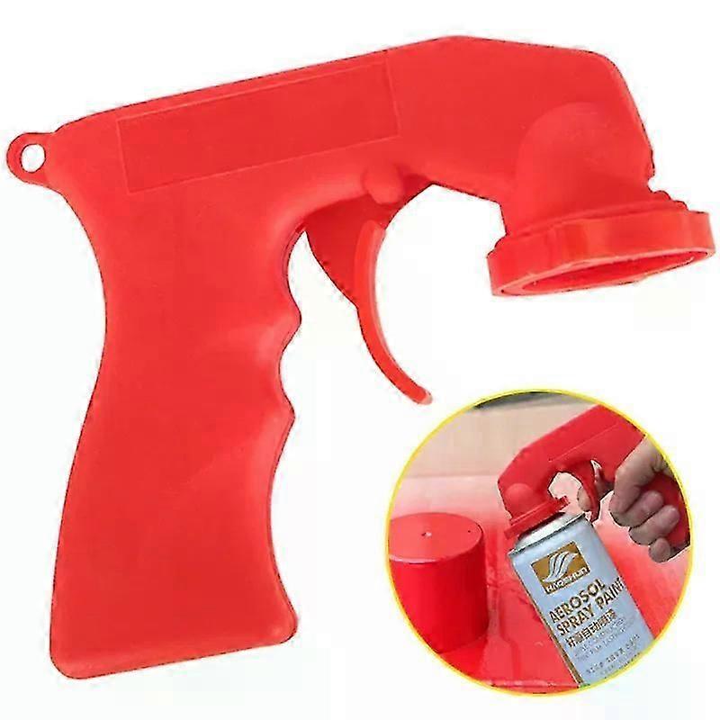 Car Spray Paint Gun Professional Paint Can Adapter Handle Tool with Full Grip Trigger Fit For Auto Maintenance Paint Polish Tools