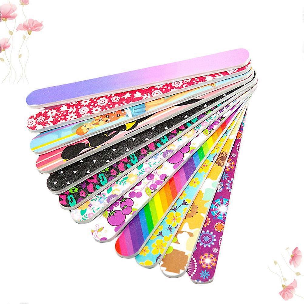 Nail Tools Nails Files Nail Buffing Block Nail Shaping Home Use 30Pcs