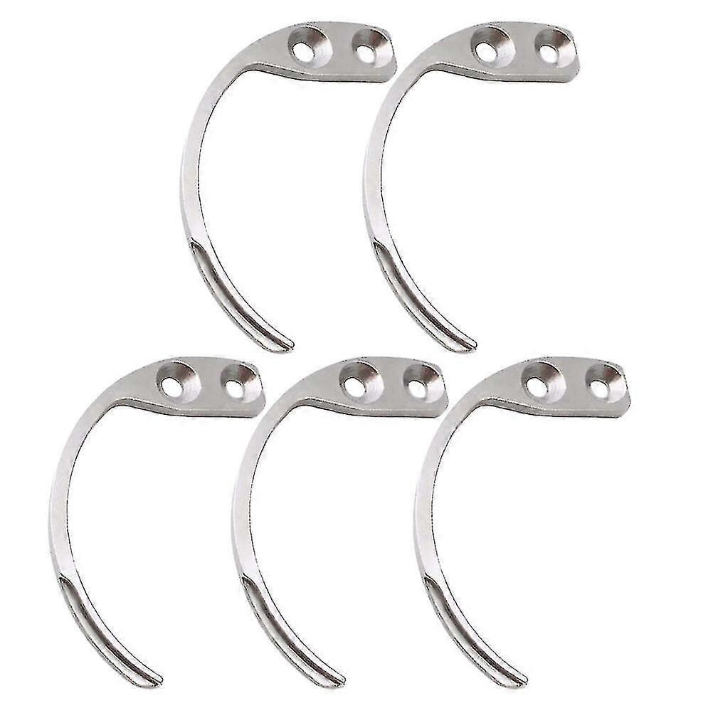 5個のスリッパハードタグフックステンレス鋼盗難防止タグロック解除装置hwy49