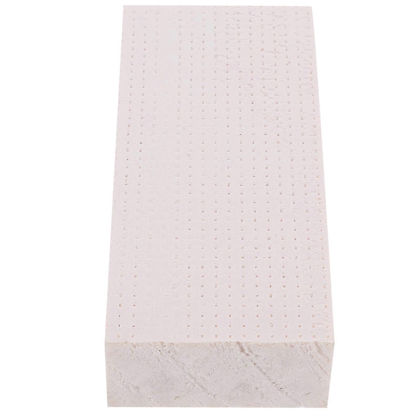 Foam Block for Flower Arrangement Beige Lightweight and Suitable for Fresh and Artificial Flowers 6.5x3.5x3 Inches