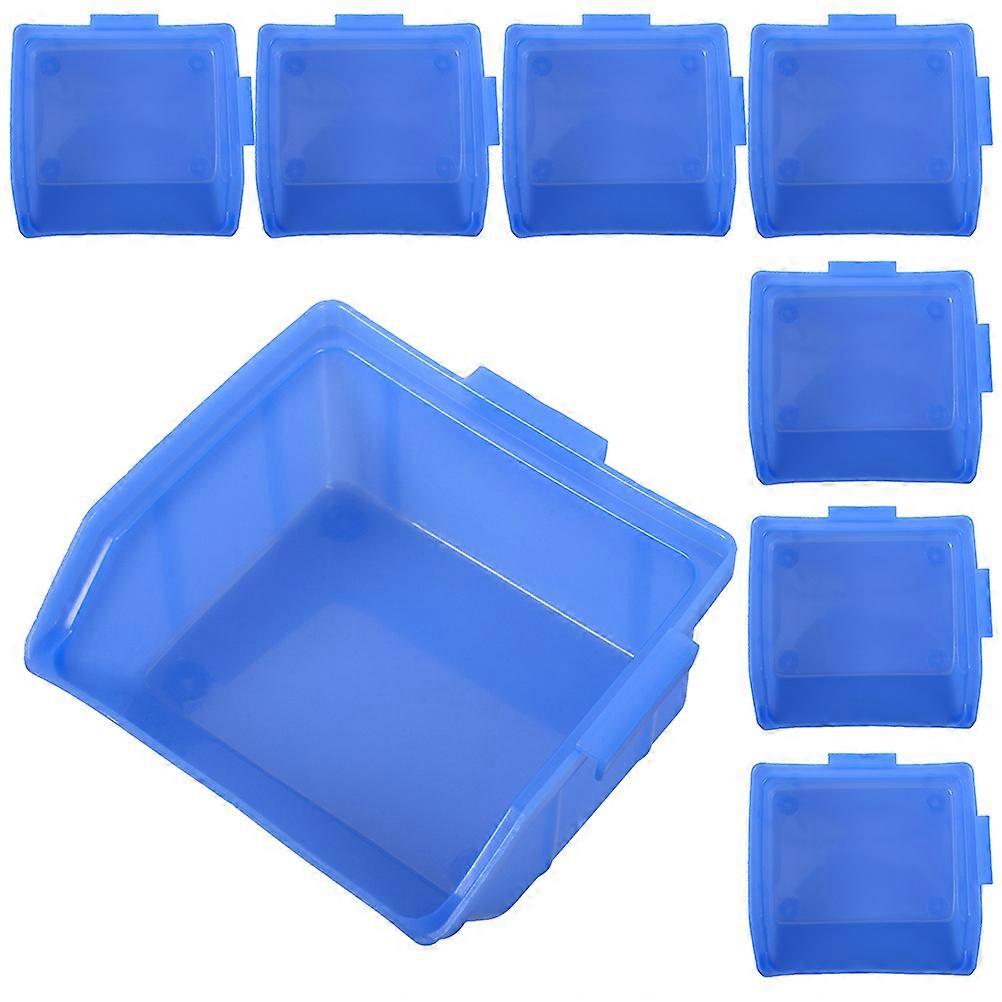 Screw Storage Case Snack Sorter Component Sorting Diy Enthusiasts Rectangular Design 13.50X12.00X7.00CM 8Pcs