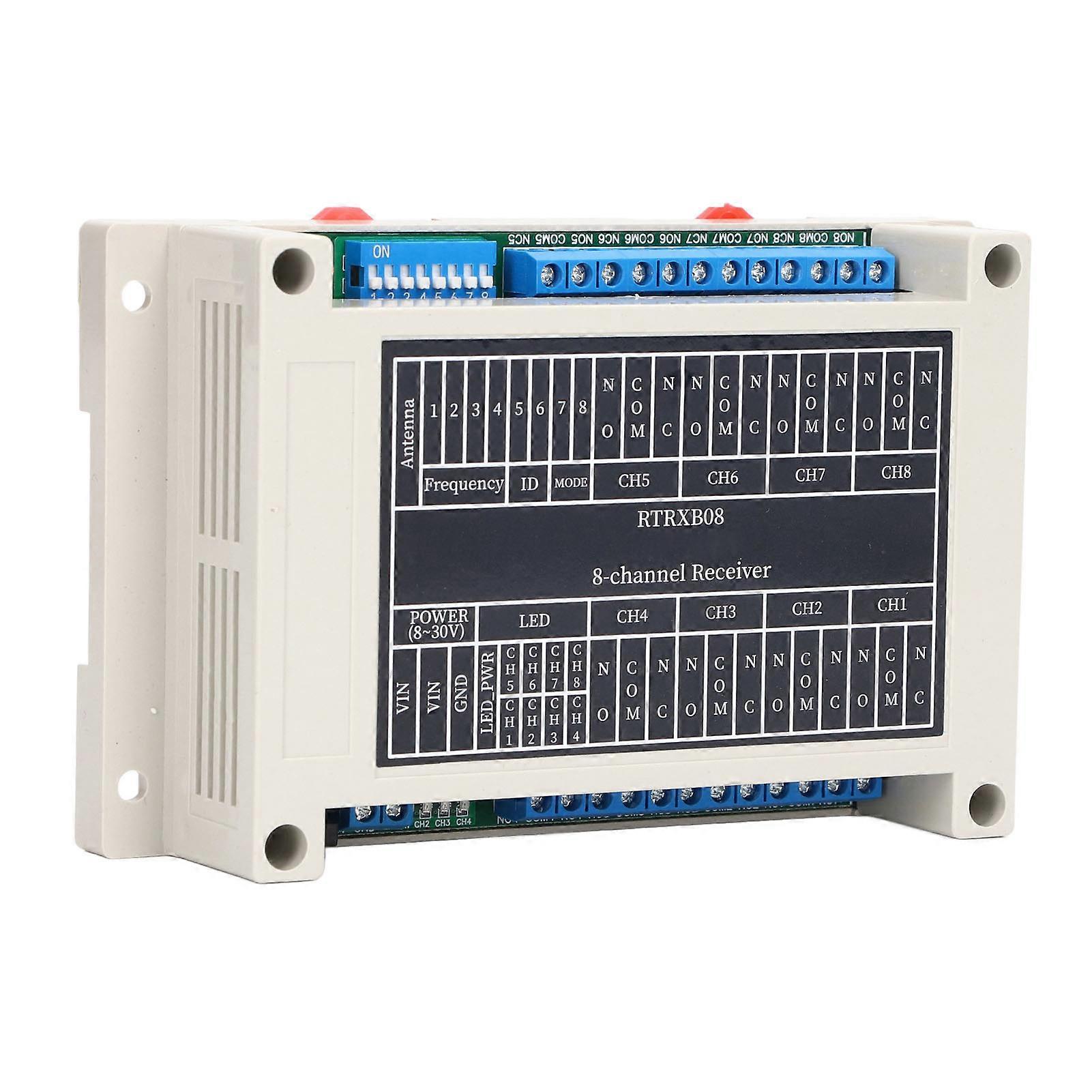 Remote Control Module 8 Channel Wireless Relay Controller Receiver Board DC 8‑30V 