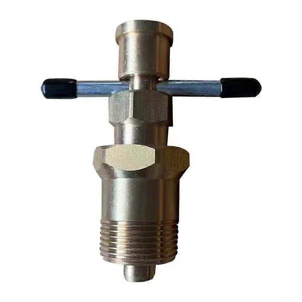 Pipe protection olive puller, tool for safely removing old pipe olives from NPT 1/2 inch and 3/4 inch systems (black).
