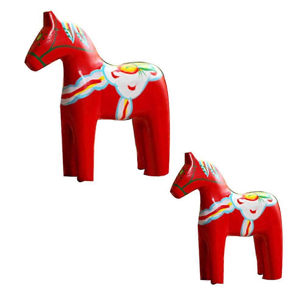 Mini Wood Horse Sculpture, Enhancing Any Space with Its Vintage Charm