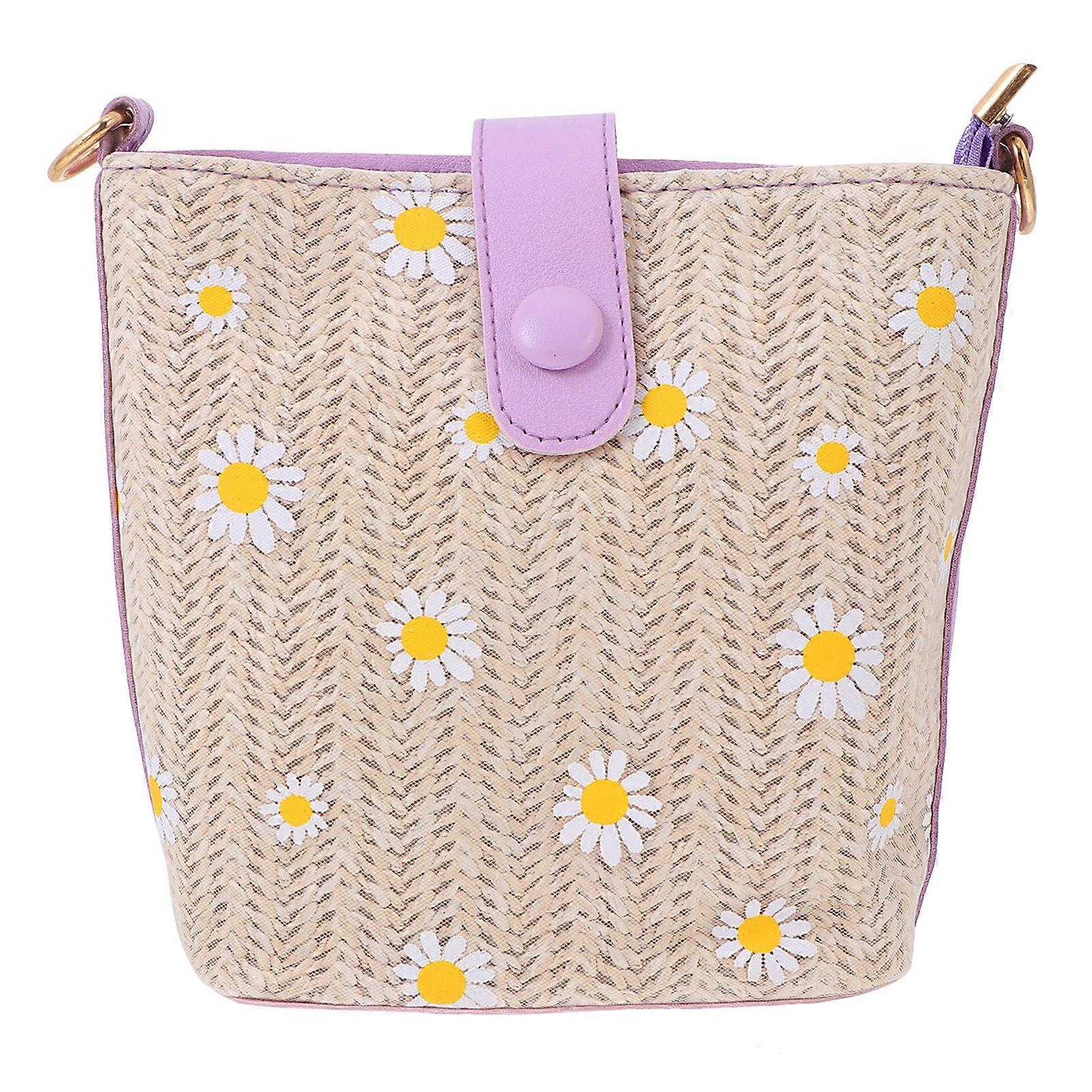 Durable Purple PU Fashion Hand Bag for Storage Ideal for Travel Shopping and Everyday Use 1pc