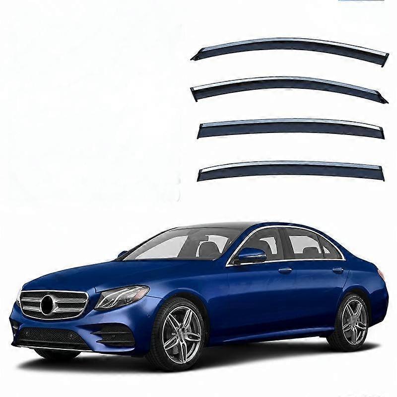 Rain Guard For Mercedes-Benz E-Class L MK5-V213 2017-2023 Side Window Deflector, Car Wind Deflector