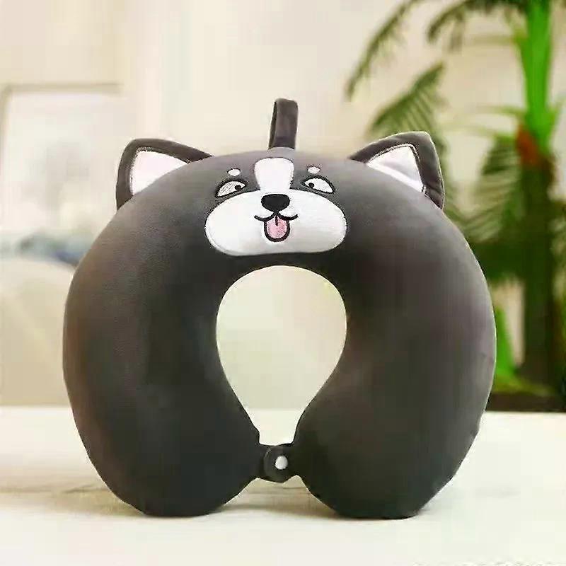 Animal Memory Rabbit Lion Cotton U-shaped Travel Pillow Car Neck Pillow Noon Rest Pillow Plane Travel Pillow Relax the Neck