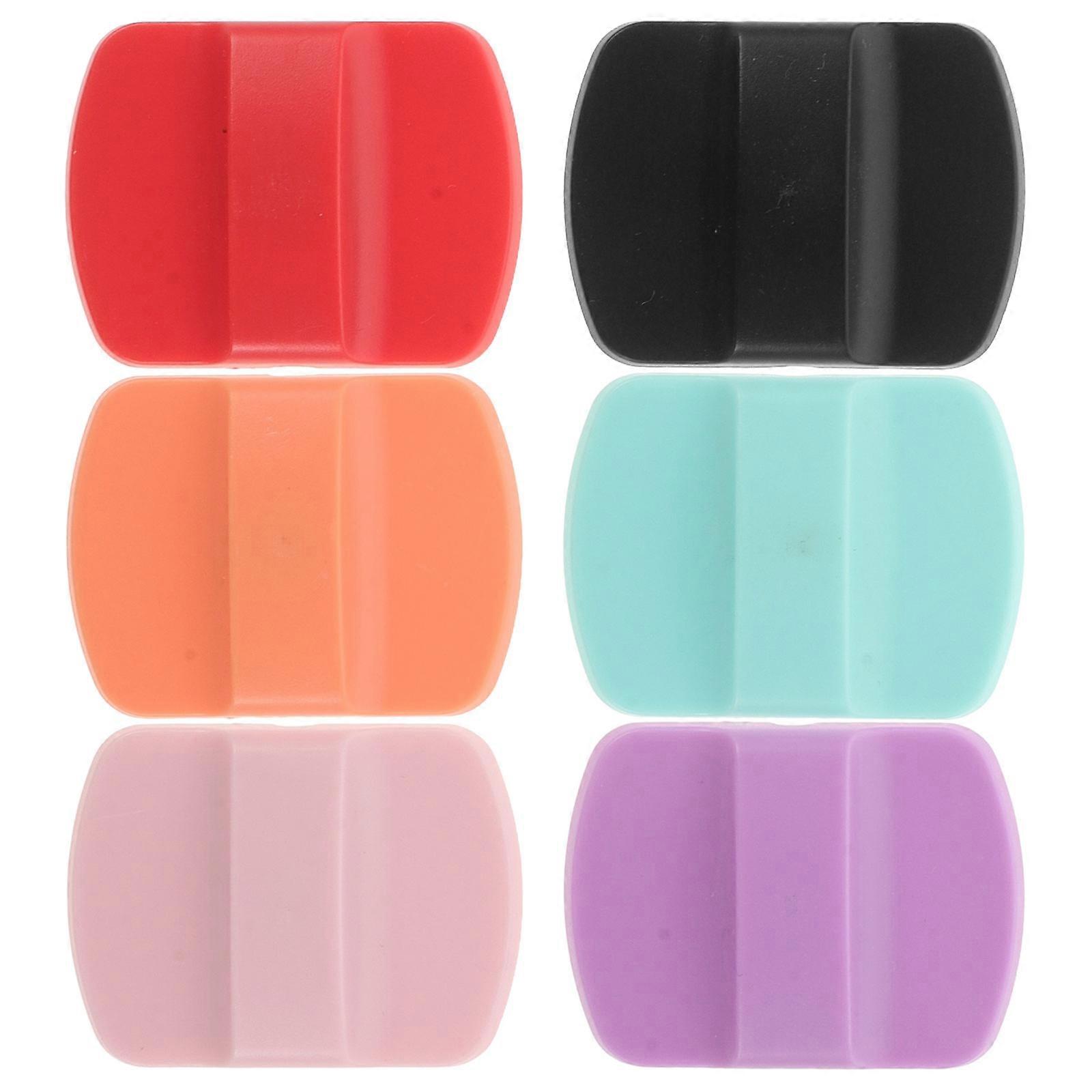 Magnetic Closure Slider Accessory 6Pcs For General Users Assorted Color Easy To Install Suitable For Home Use