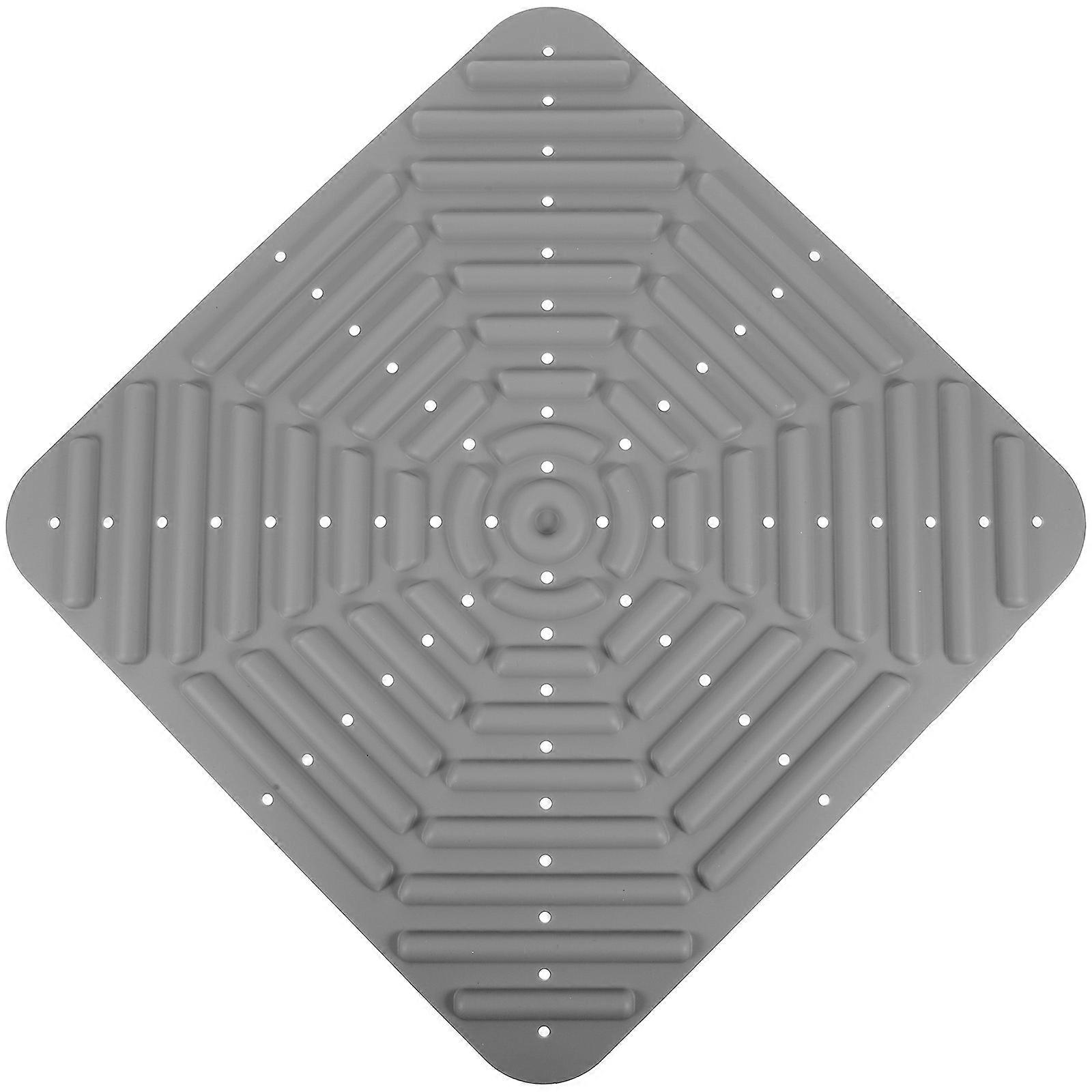 Silicone Chicken Nesting Pad for Laying Eggs Grey Safe Convenient Reusable 7.8x5.9 Inches