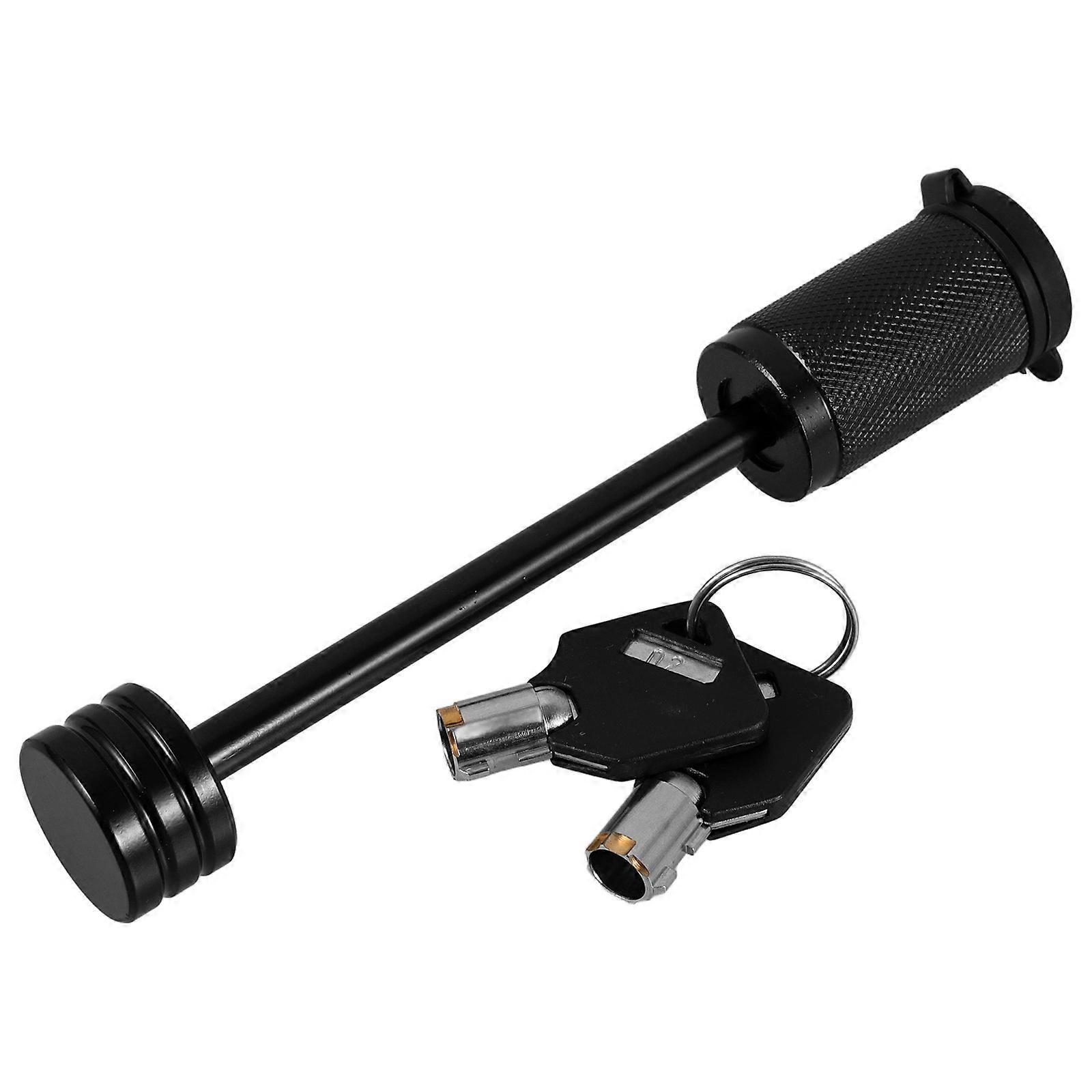 Trailer Hitch Lock Durable Receiver Security Pin High Security Coupler Lock for Cars Off Road Vehicles Easy Install Protects Your Trailer