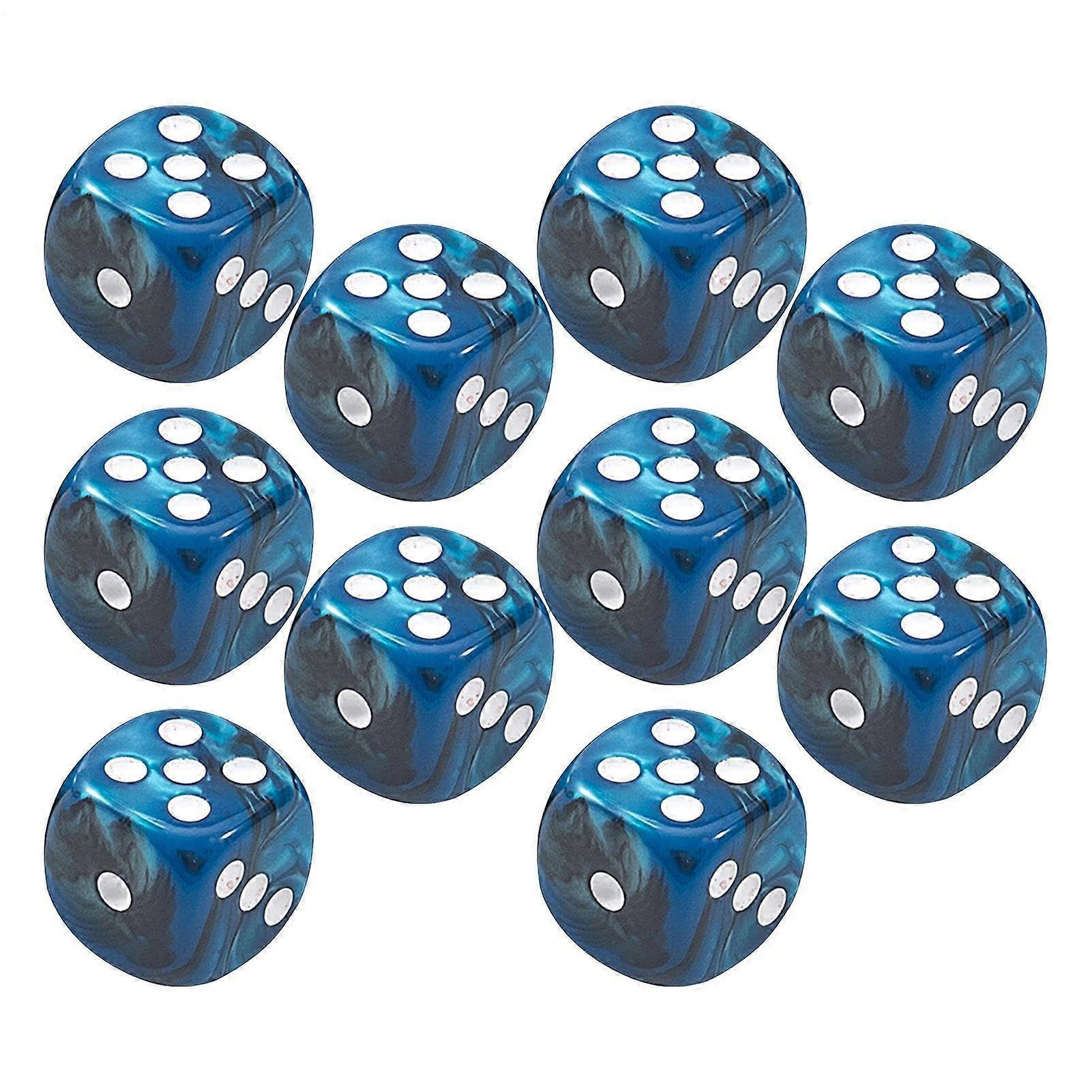 Party Dice Game: 6-Sided Acrylic Dice Set For Parties, Lightweight Entertainment Accessories For Family Gatherings
