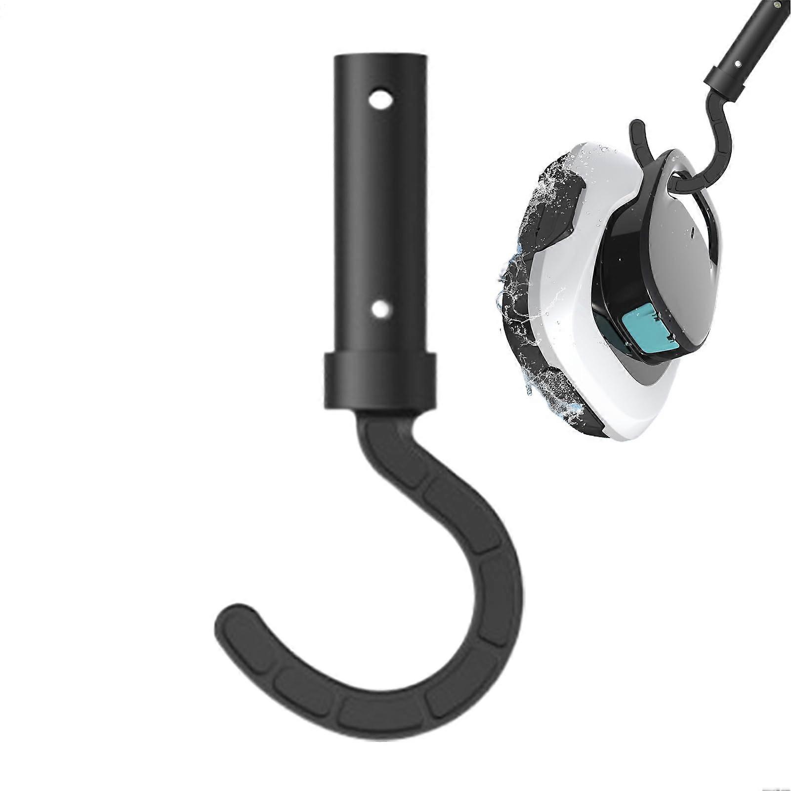 Pool Pole Hook Pool Hook for Poles Tool Attachment Replacement Part for Outdoor Underwater Cleaning Pond Maintenance Tasks