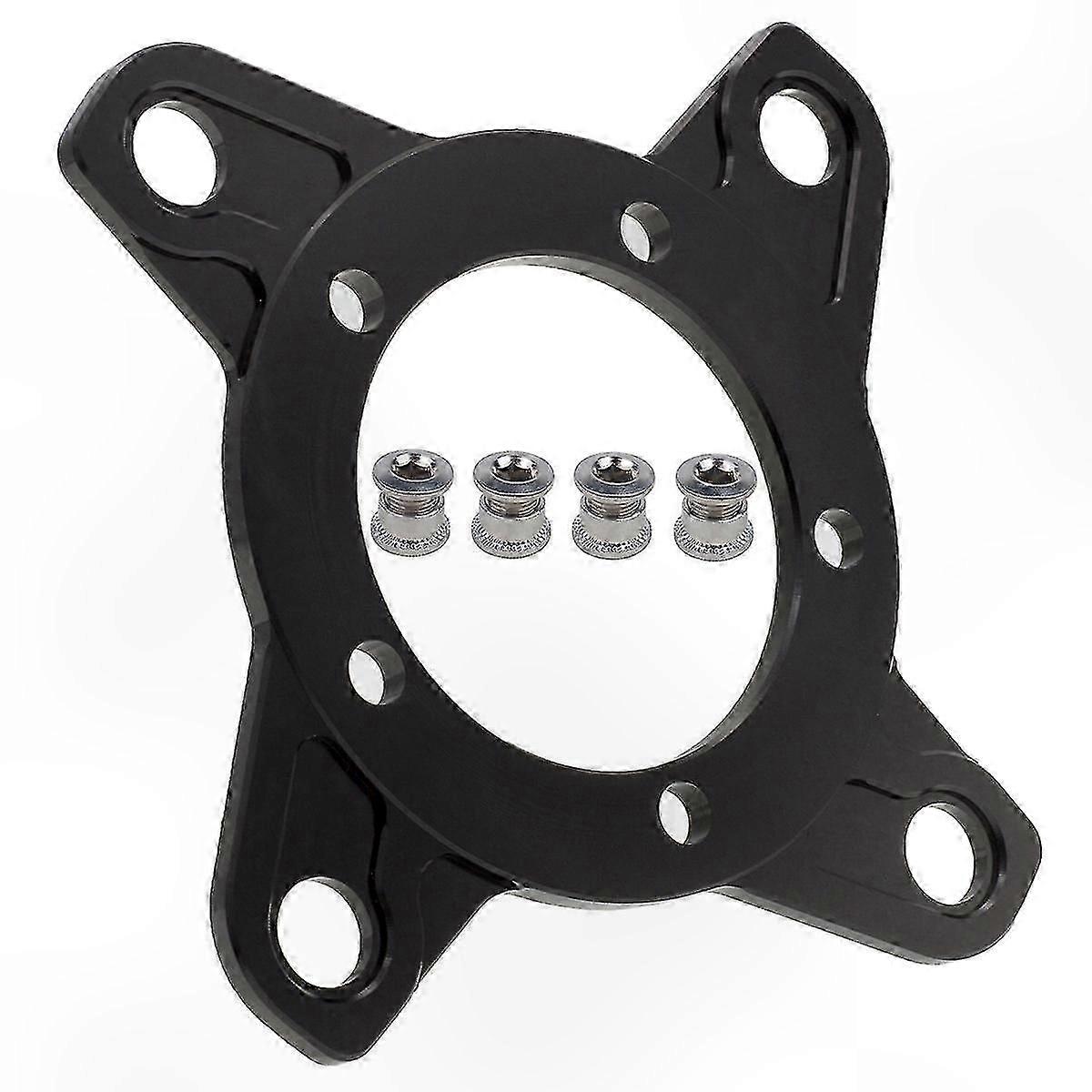 Elektrisk cykelmotor Bbs02 Bbs01 kedjeadapter 104 Bcd aluminiumlegering kedjespindeladapter tillbehör