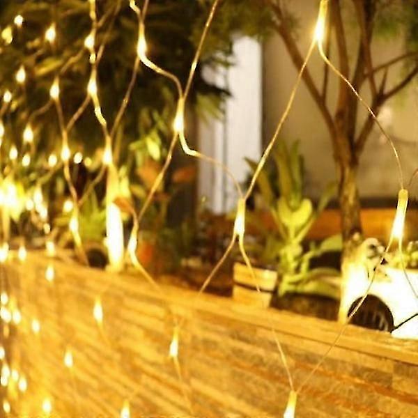 192 LED light net 3 x 2 m warm white light loop net for Christmas