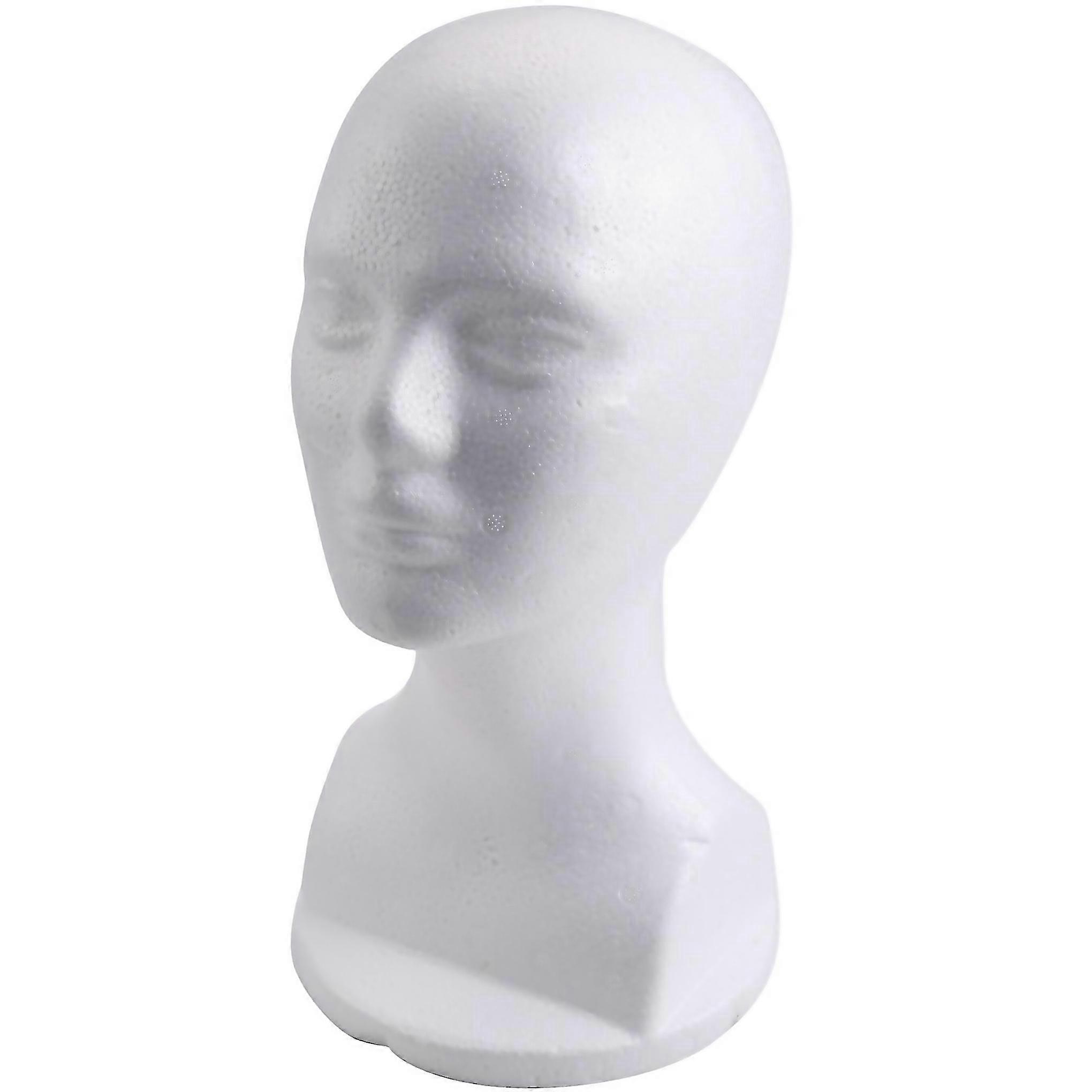 For Mannequin Foam Head Model Glasses Hat Wig Display Stand