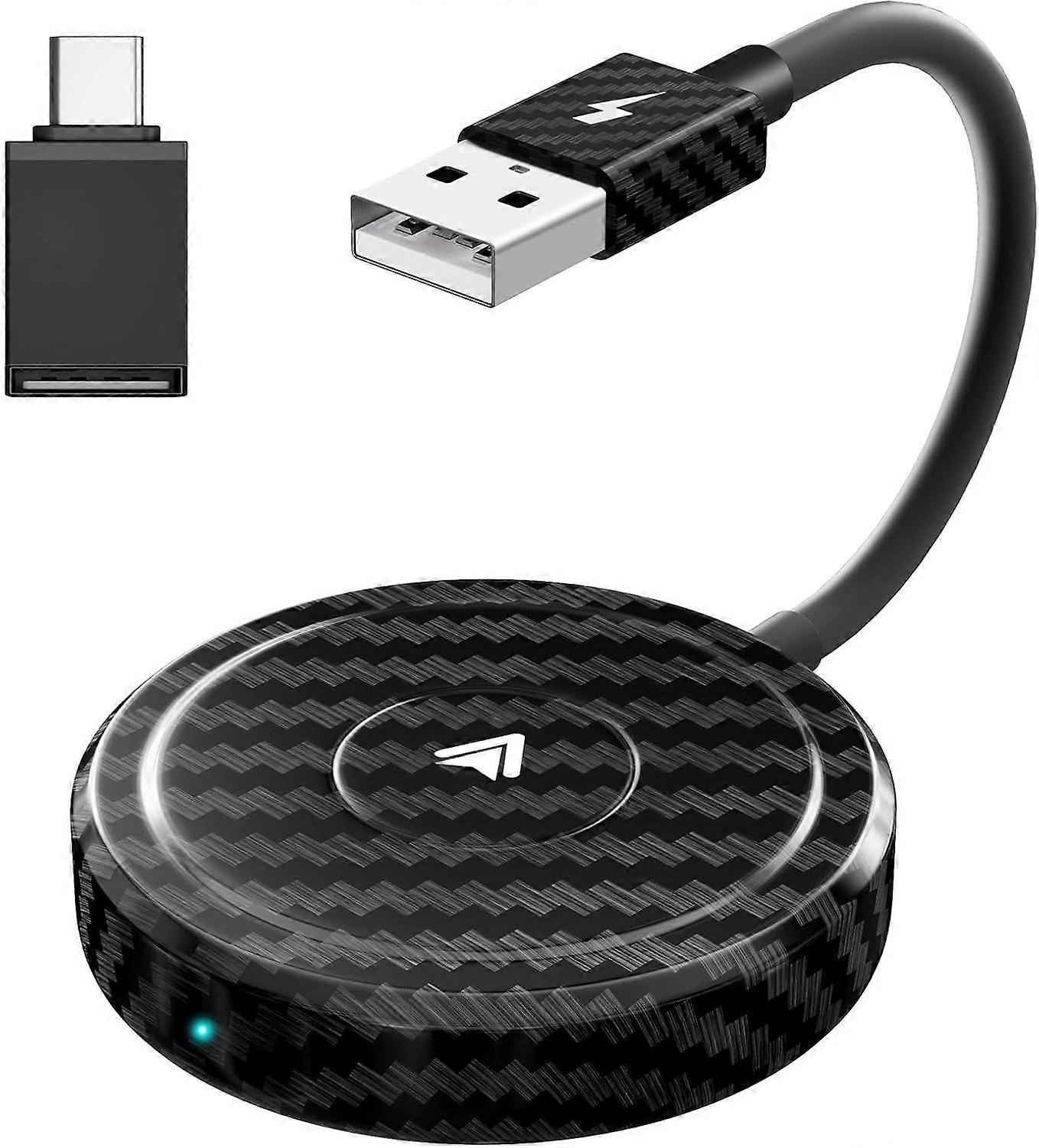 5GHz Wireless Android Auto Adapter Wired to Wireless Automatic Connection Plug and Play