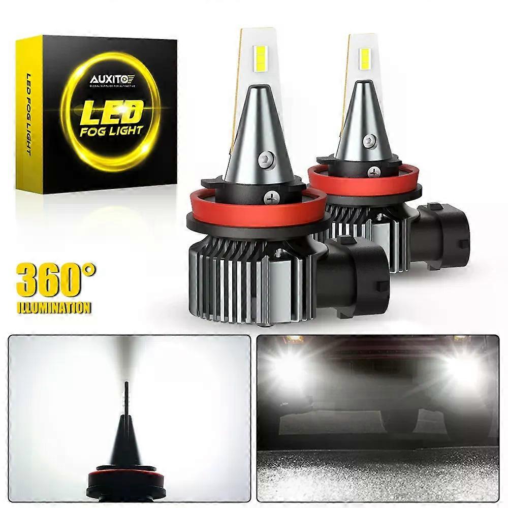 2Pcs Car Fog Lamp H11 9006 HB4 LED Canbus H8 H9 H16 JP EU PSX24W PSX26W 5202 H27 880 881 LED Fog Light Bulb DRL Driving Lamp 12V