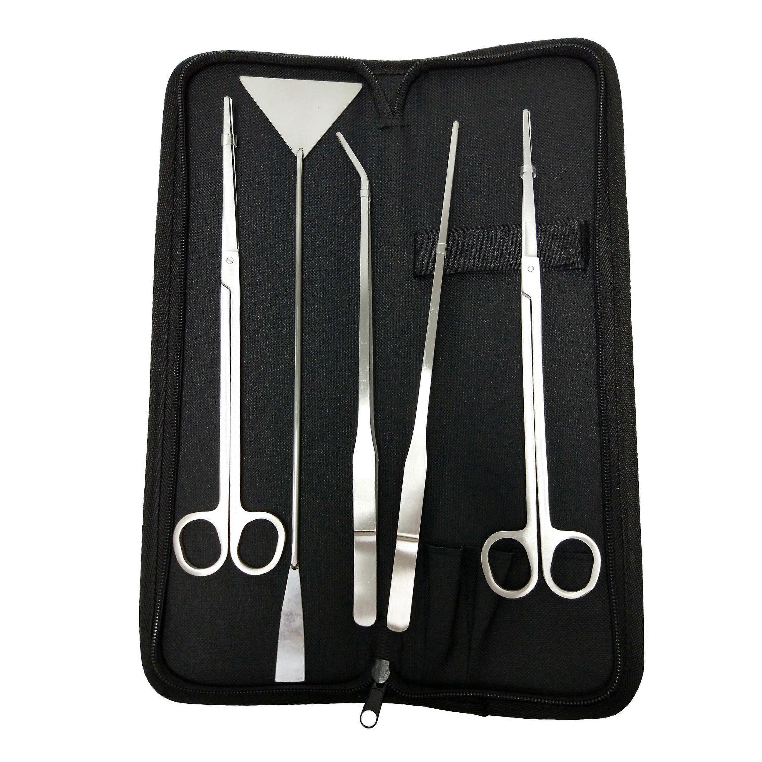 Aquarium Set 5 In 1 Kit For Desktop Fish Tank With Filter Heater Light