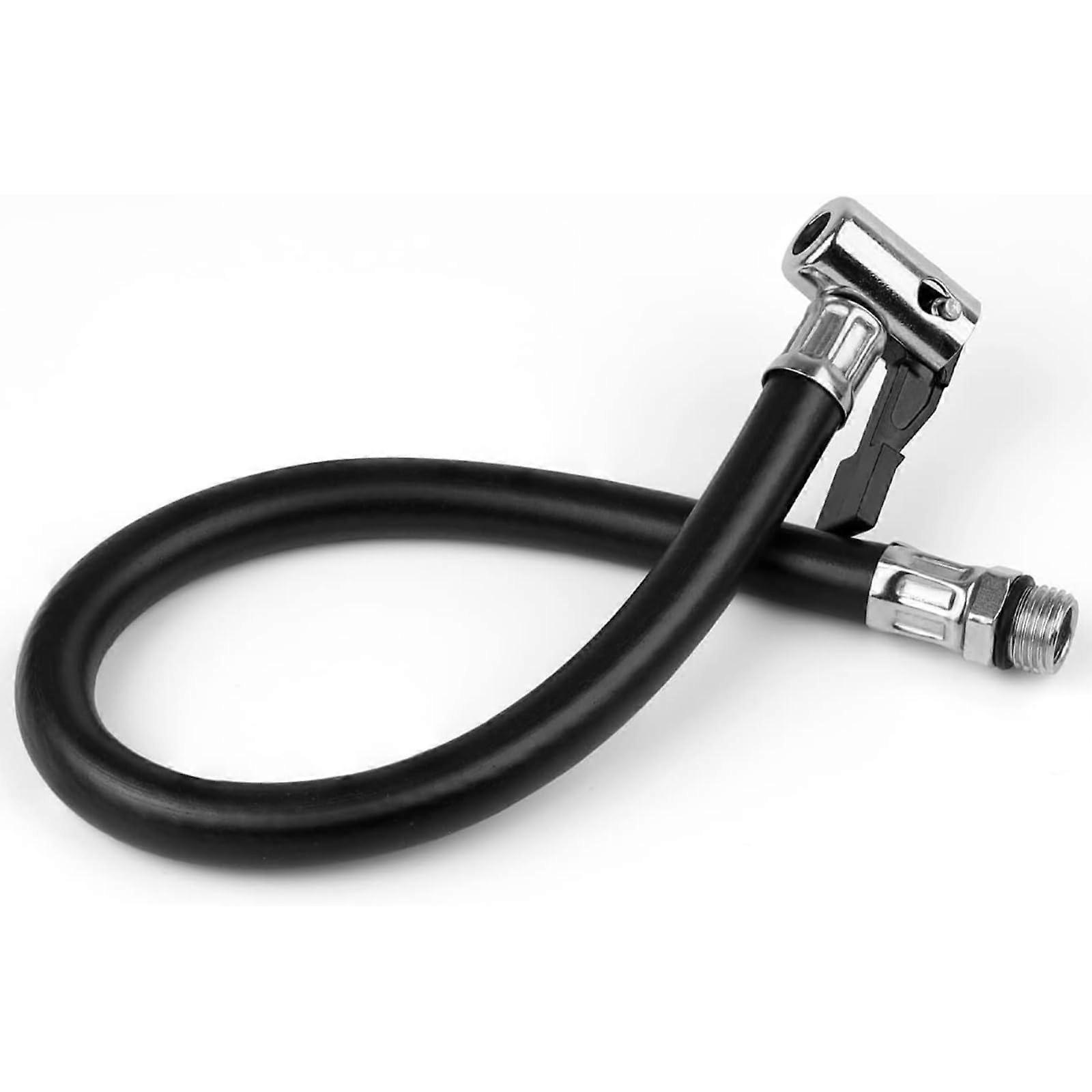 Universal Tyre Inflator Hose 36 cm for Road Bikes, Long Valve Extension, Air Pump Adapter, Air Valve Connection Hose