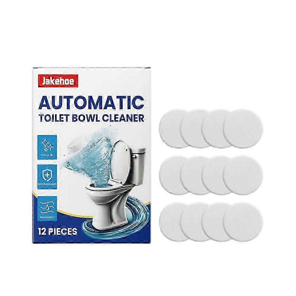 12/3PCS Toilet Decontamination Effervescent Tablets To Remove Scale And Urine Stains Toilet Cleaner Deodorant Strong