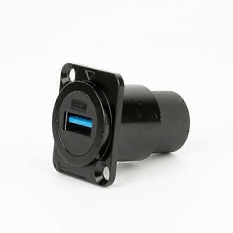 USB Bulkhead Connector USB 3.0 Panel Mount Coupler USB Flush Mount Adapter