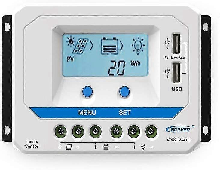 PWM ViewStar VS-AU Series Solar Charge Controller 10-60A 12V/24/36/...