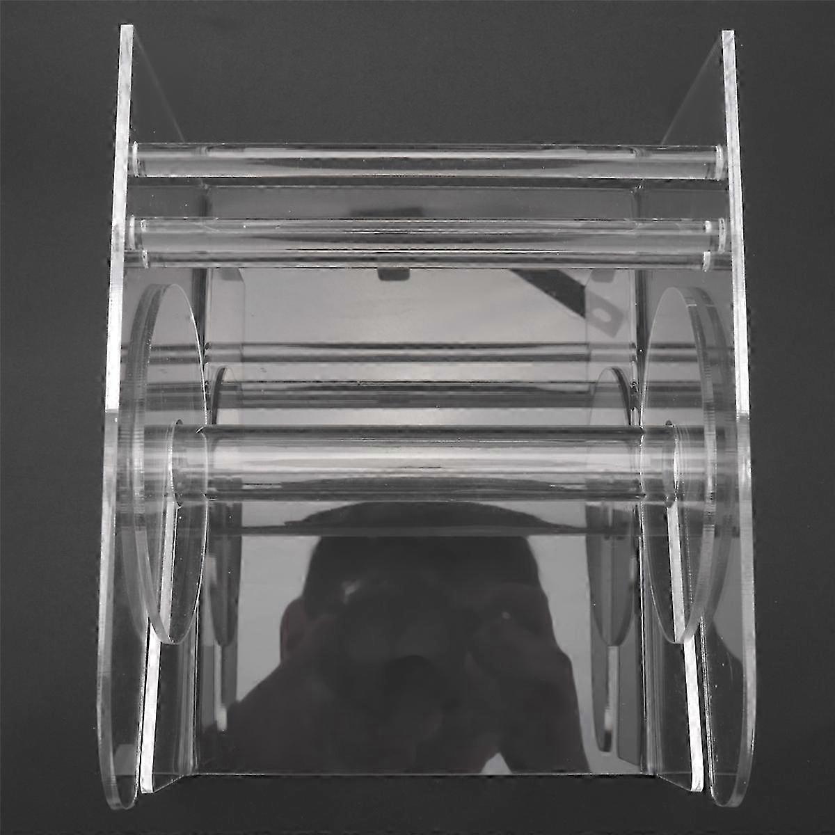 Adjustable Label Dispenser 3 Disks Sticker Roll Holder