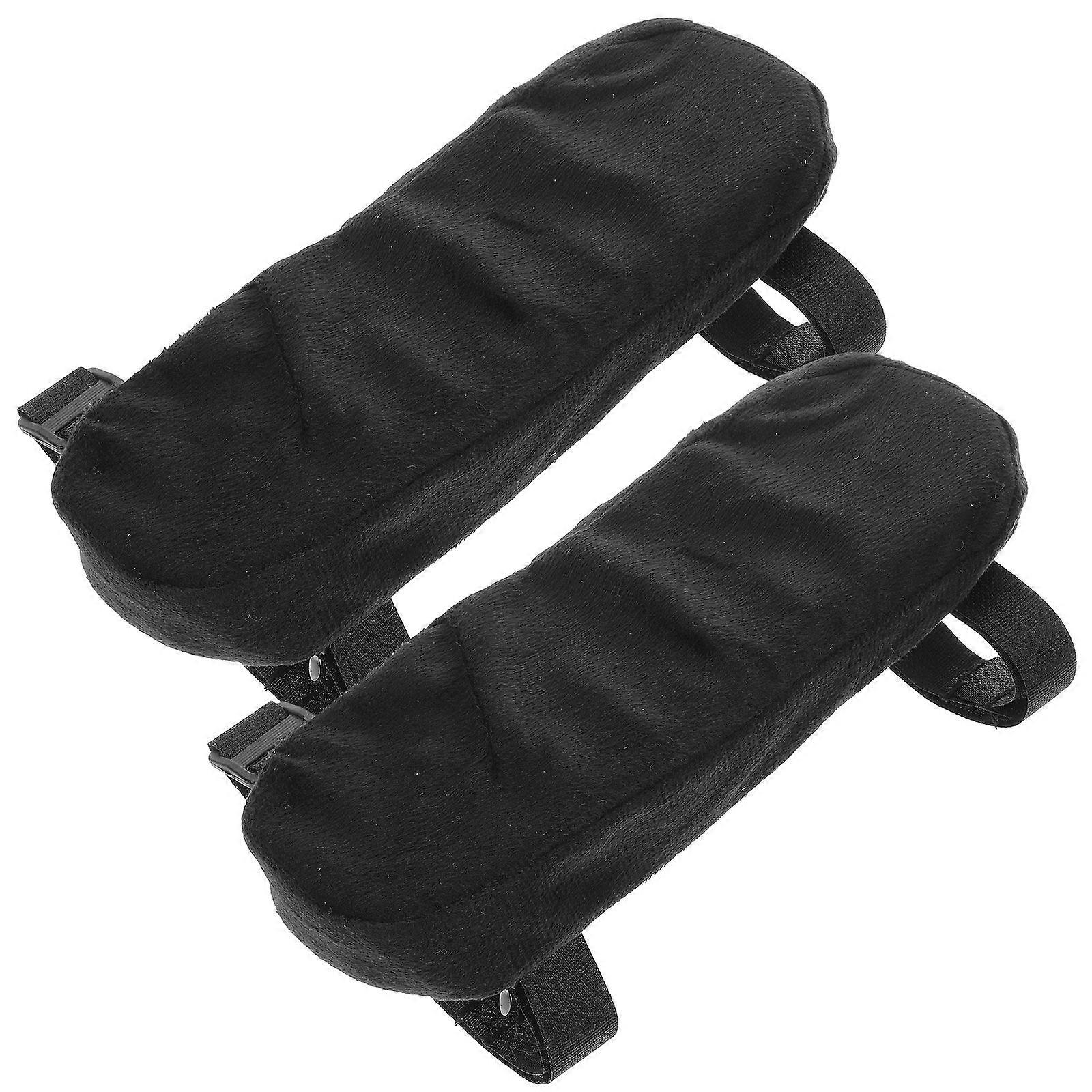 1 Pair of Rebounded Armrest Pads Comfortable Chair Elbow Pad Armrest Cushions Supple Arm Rests