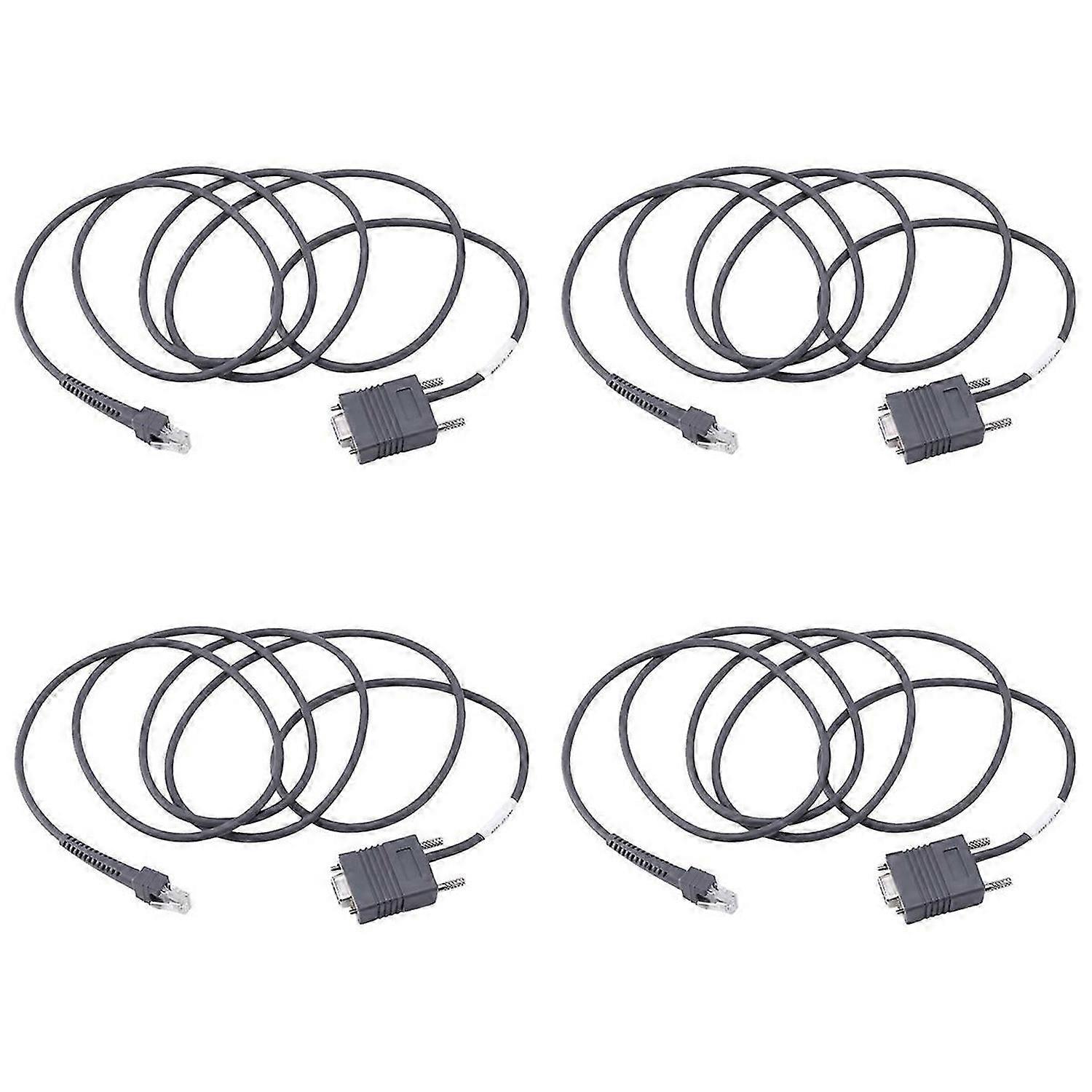 Serial Cable CBA-R01-S07PAR Barcode Scanner LS2208 6.5Feet