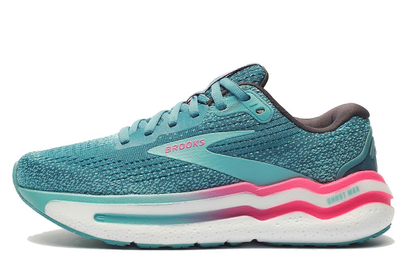 Brooks Ghost Max 2 Running Shoes Storm Blue / Knockout Pink 