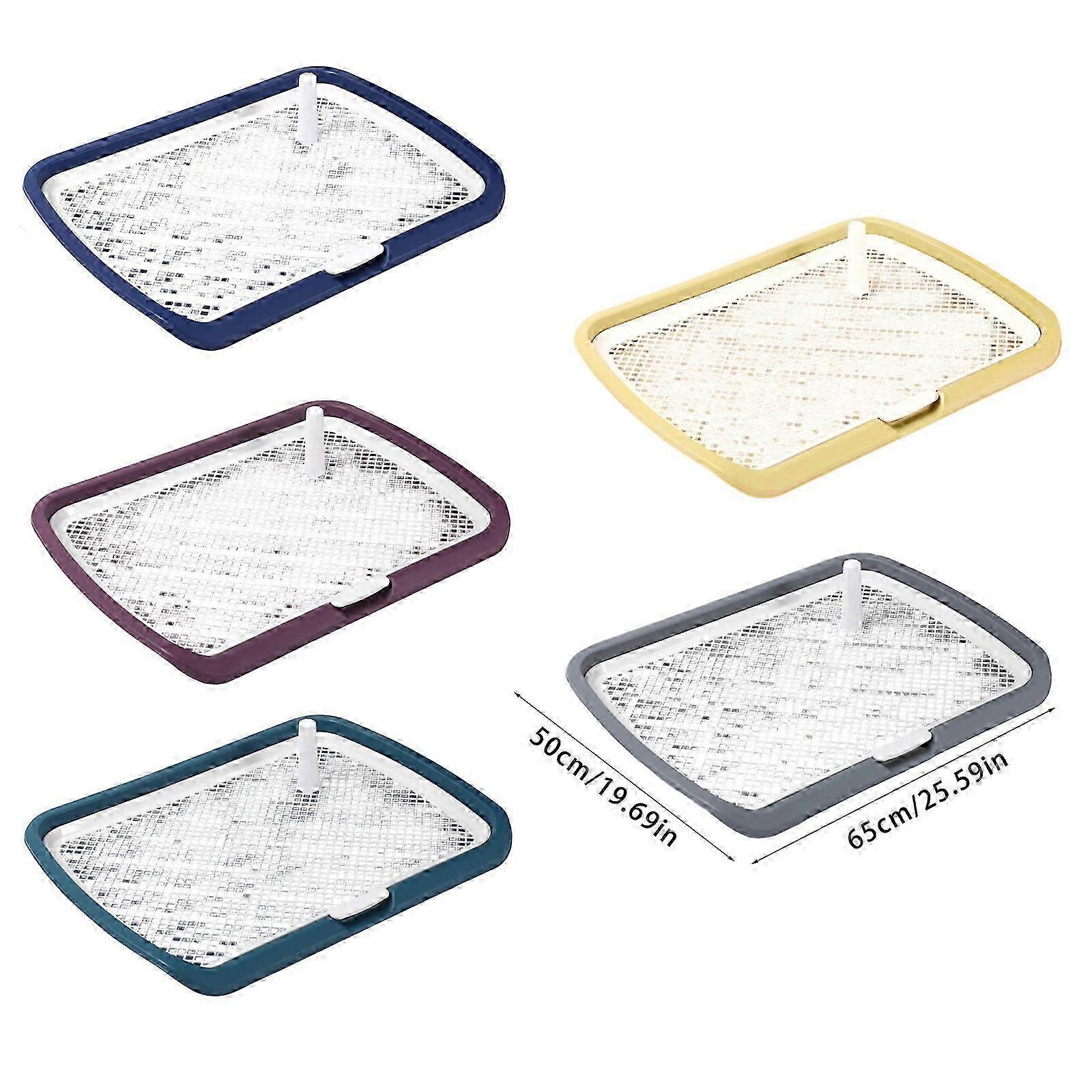 Male Dog Restroom Toilet With Post Structure Minimizes Odor Durable And Easy To Clean Training Toilet Yellow 2025